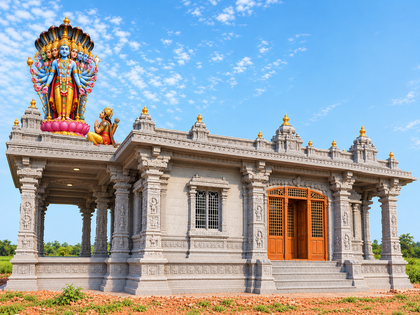 Proposed Ashram design